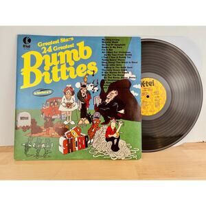 Vintage Greatest Stars 24 Greatest Dumb Ditties 33rpm Vinyl LP Record Album